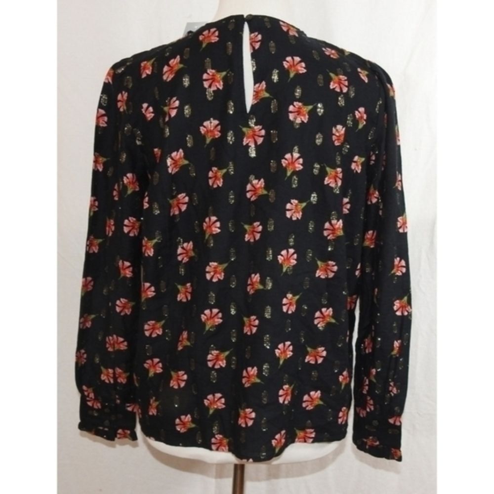 NWT Loft Floral‎ Top Size X-Small - Picture 9 of 15